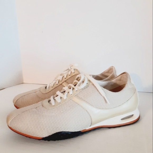 Cole Haan Shoes - Cole Haan Air Bria Oxford Sneaker - Cream/Gold